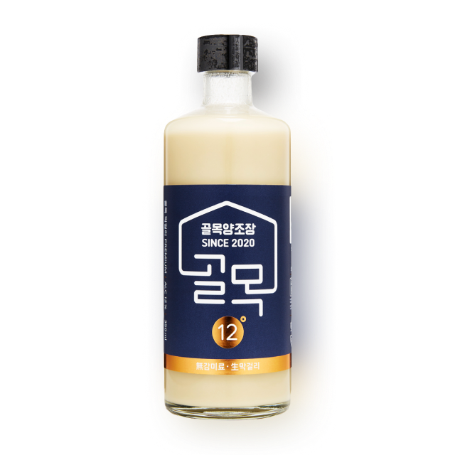 골목막걸리 프리미엄 12도 350ml (무감미료) 대표이미지